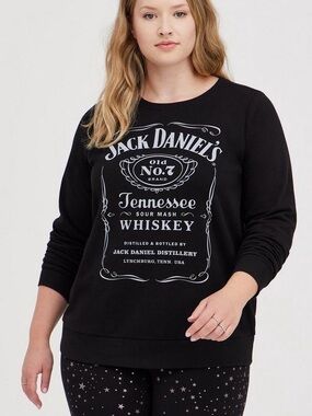 TORRID Cozy Fleece Jack Daniel's Sweatshirt